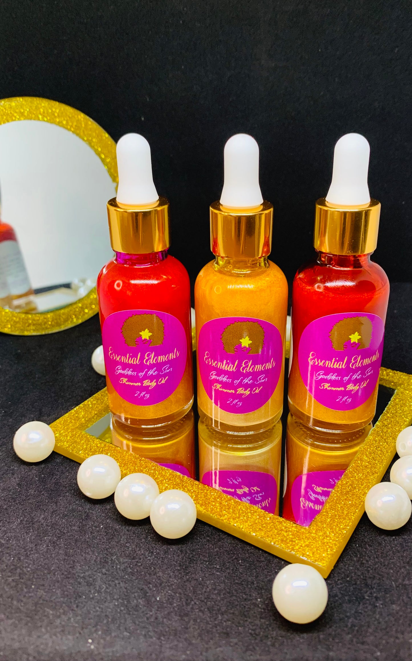 Goddess of the Sun Shimmer body oil